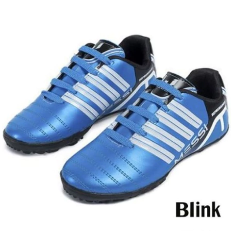 BOTINES BLINK FUTBOL 5 AZUL NEGRO