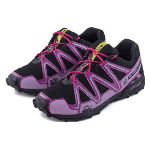 ZAPATILLAS MIVA TREKKING NEGRO FUCCIA