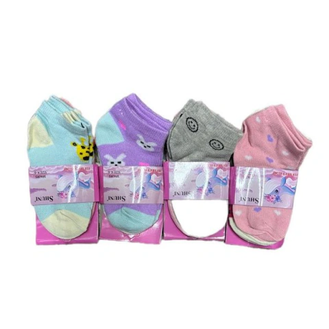 MEDIAS SOQUETE NENA PACK X3