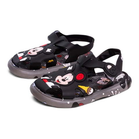 SANDALIAS MICKEY NEGRO