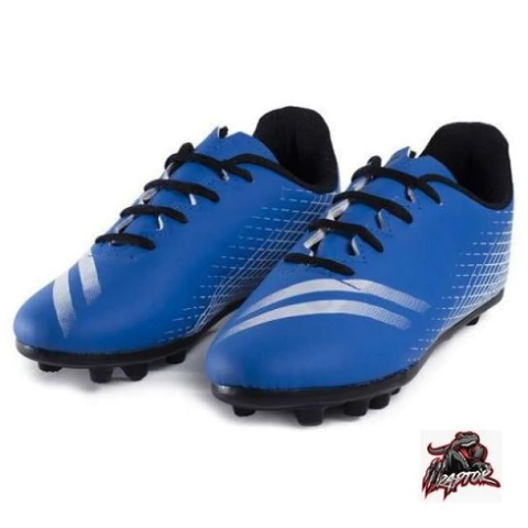 BOTINES RAPTOR TAPONES AZUL