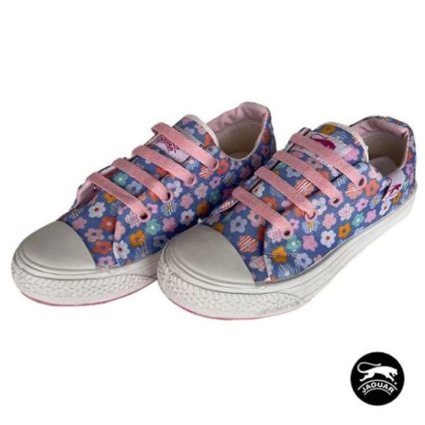 ZAPATILLAS JAGUAR CELESTE FLORES