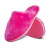 PANTUFLAS LAS MARIANAS PELUCHE FUCSIA - comprar online