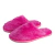 PANTUFLAS LAS MARIANAS PELUCHE FUCSIA
