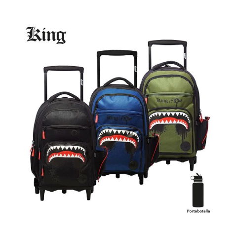 MOCHILA LSYD KING SHARK CON CARRO