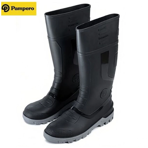 BOTAS LLUVIA PAMPERO JOBMASTER PUNTERA ACERO NEGRO