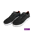 ZAPATILLAS SOFT DEPORTIVA TEJIDA NEGRA