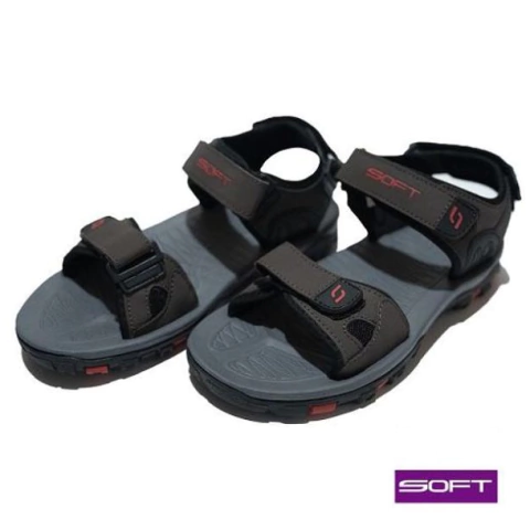 SANDALIAS SOFT MARRON