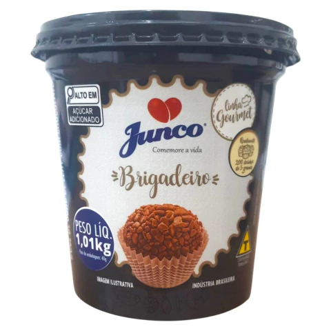Brigadeiro Gourmet Junco Pote 1,01Kg Pronto para Enrolar