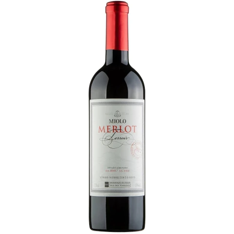 Vinho Miolo Merlot Terroir Tinto Vale dos Vinhedos DO 750ml