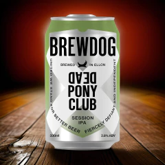 Cerveja Brewdog Dead Pony Club Session IPA Clara Lata 330ml na internet