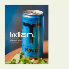 Mixer Prata Água Tônica Indian Coquetéis Drinks Lata 269ml na internet