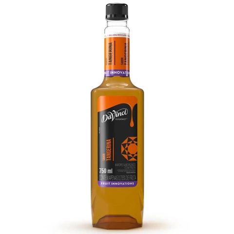 Xarope Da Vinci Sabor Tangerina Mandarin Orange 750ml