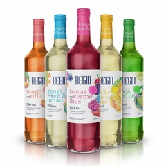 Xarope Sabor Maçã Verde Begin Soda Italiana Gin Drinks 750ml - comprar online