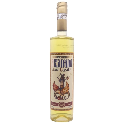 Licor Fino de Ervas Bizantino Adega San Basile Garrafa 750ml