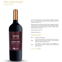 Vinho Miolo Linha Single Vineyard Tinto Branco Garrafa 750ml - comprar online