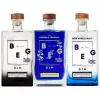 Gin Beg Estilos London Modern New World Kit 3 Garrafas 750ml