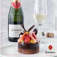 Kit Espumante Cava Codorniu Brut Clasico 750ml 2 Taças Opala - loja online