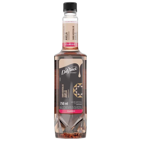 Xarope Da Vinci Sabor Avelã Hazelnut Classic Garrafa 750ml