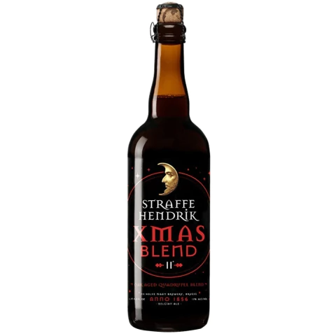 Cerveja Straffe Hendrik Xmas Blend Quadrupel Oak Aged 750ml