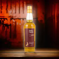 Cachaça Santa Capela Armazenada em Barril de Bálsamo 700ml