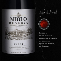 Vinho Miolo Reserva Tinto Branco Seco Sabores Garrafa 750ml - Newness Bebidas
