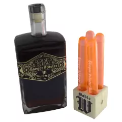 Kit Licor Haeger Kräuter 750ml com 4 Tubetes e Dado Suporte - comprar online