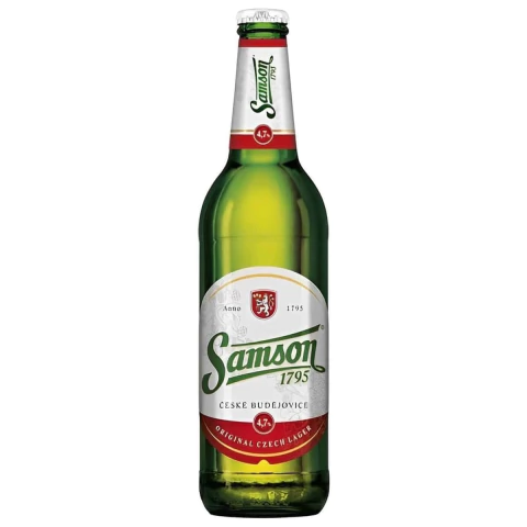 Cerveja Samson 1795 Czech Lager 4,7% República Tcheca 500ml
