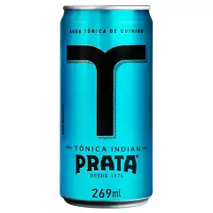 Mixer Prata Água Tônica Indian Coquetéis Drinks Lata 269ml