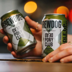 Cerveja Brewdog Dead Pony Club Session IPA Clara Lata 330ml - Newness Bebidas