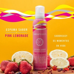 Espuma Pink Lemonade Saboreasy Drinks 240ml Vegano Sobremesa - comprar online