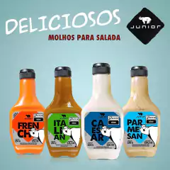 Molho para Salada Parmesan Junior Parmesão Frasco 250g - loja online