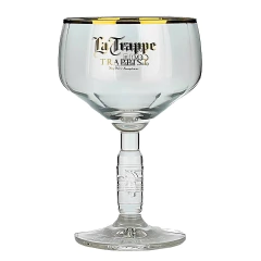 Imagem do Kit Cerveja La Trappe Blond Holandesa Garrafa 750ml e Taça