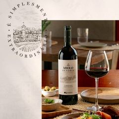 Vinho Miolo Reserva Tinto Branco Seco Sabores Garrafa 750ml
