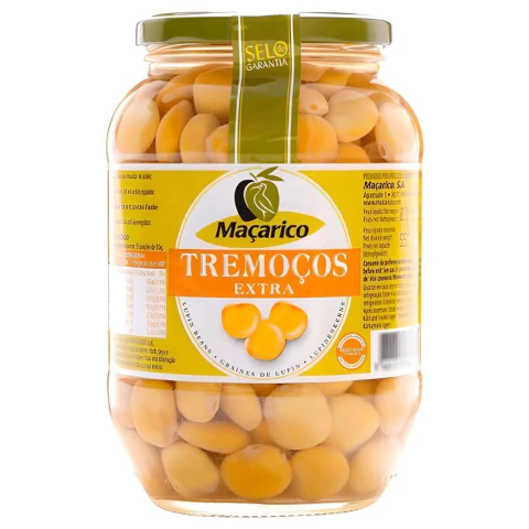 Tremoço Português Premium em Conserva Maçarico 13-15mm 550g