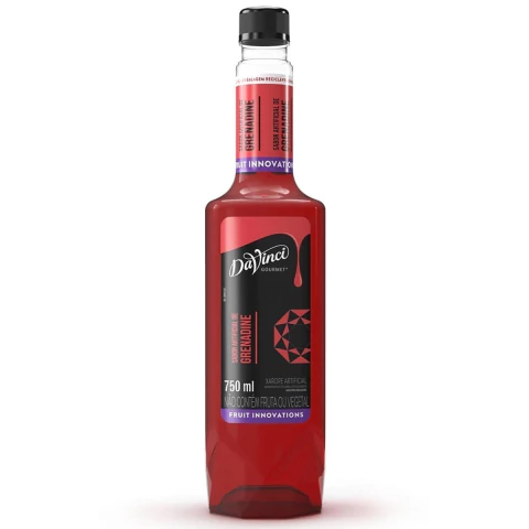 Xarope Da Vinci Sabor Grenadine Fruit Innovations 750ml
