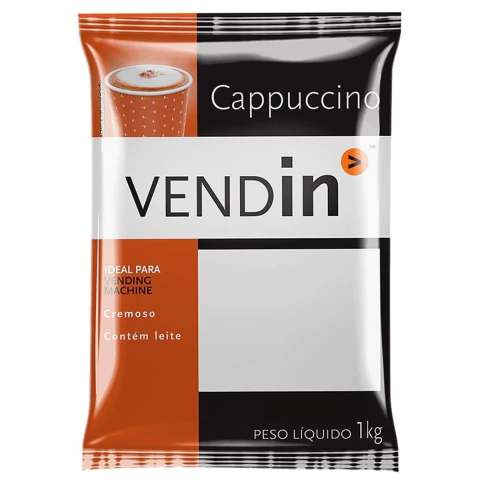 Mistura para Preparo de Cappuccino Vendin Sabor Canela 1Kg
