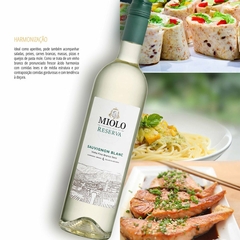 Vinho Miolo Reserva Tinto Branco Seco Sabores Garrafa 750ml na internet