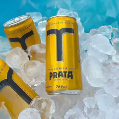 Mixer Prata Tônica Drinks Gin Coquetel Bar Lata 269ml - comprar online