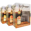 Kit Cerveja La Trappe Importada Holanda Garrafa 330ml e Taça