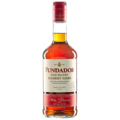 Brandy Fundador De Jerez Solera Sherry Cask Espanhol 750ml