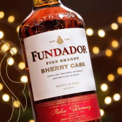 Brandy Fundador De Jerez Solera Sherry Cask Espanhol 750ml - loja online
