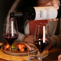 Vinho Miolo Reserva Tinto Branco Seco Sabores Garrafa 750ml na internet