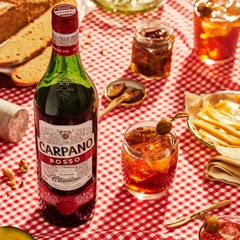 Vermute Carpano Rosso Classico Negroni Drinks Garrafa 950ml - comprar online