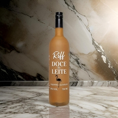 Riff Licor Fino de Doce de Leite Aperitivo Garrafa 750ml - Newness Bebidas