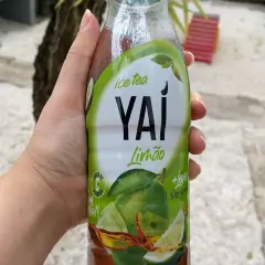 Chá Gelado Yaí Ice Tea Sabor Limão Garrafa 450ml