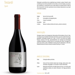 Vinho Miolo Testardi Syrah Tinto Vale do São Francisco 750ml na internet