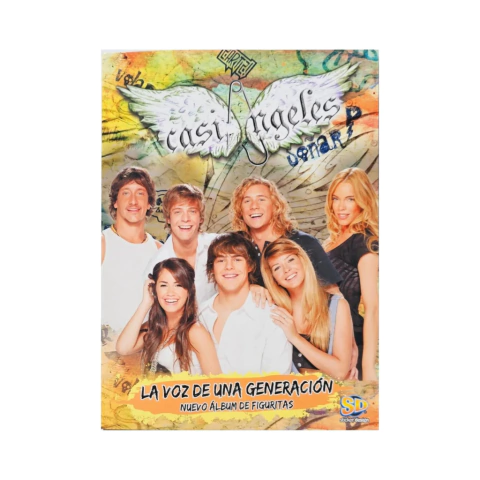 ALBUM DE FIGURITAS CASI ANGELES