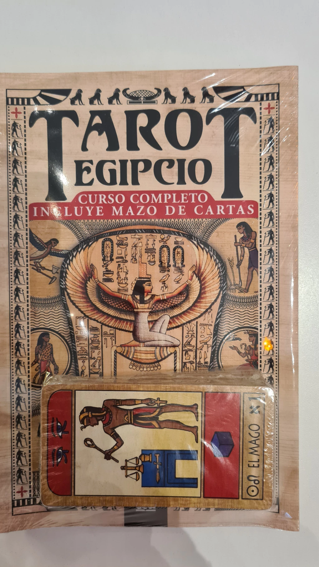 Tarot Egipcio, libro y mazo