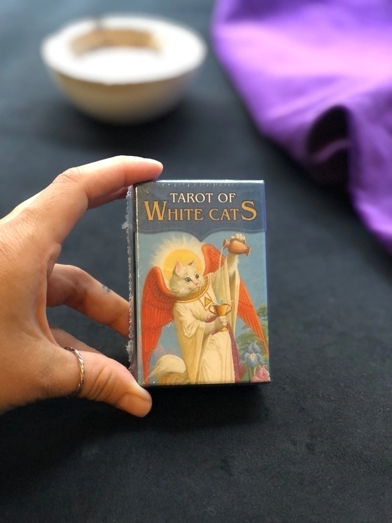 White Cats Pocket - Tarot de los Gatos Blancos Mini